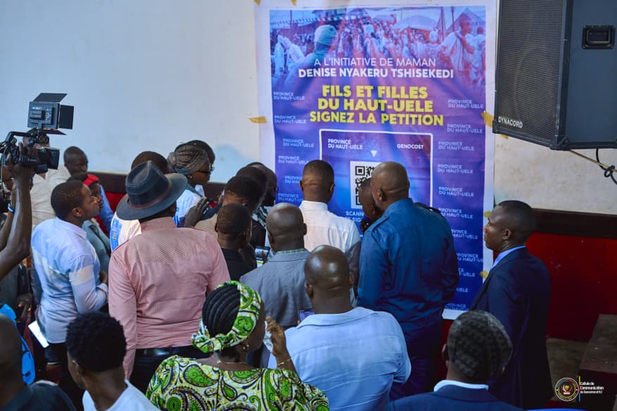 Pétition sur les génocides en RDC1